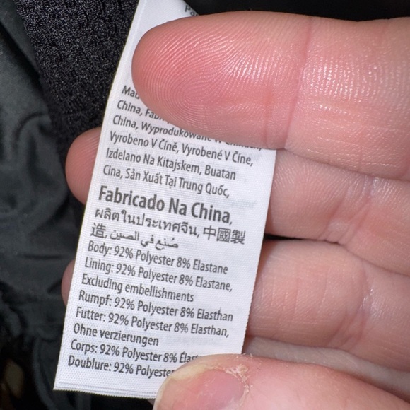 OP Neon Retro Triangle string bikini With cheeky Bottoms size L/XL - Picture 4 of 12